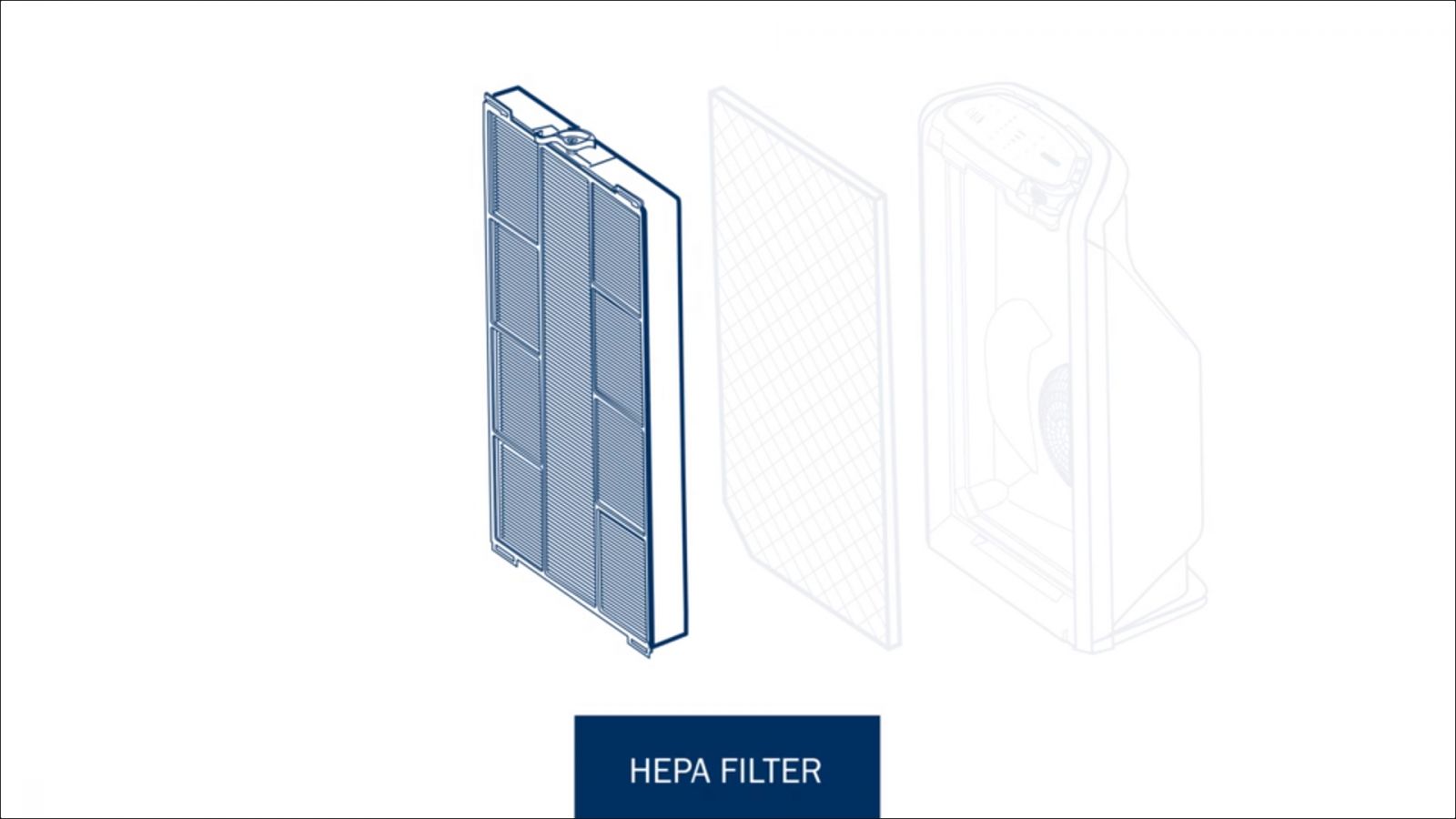 Náhradní HEPA filtr k čističce vzduchu Atmospere Sky